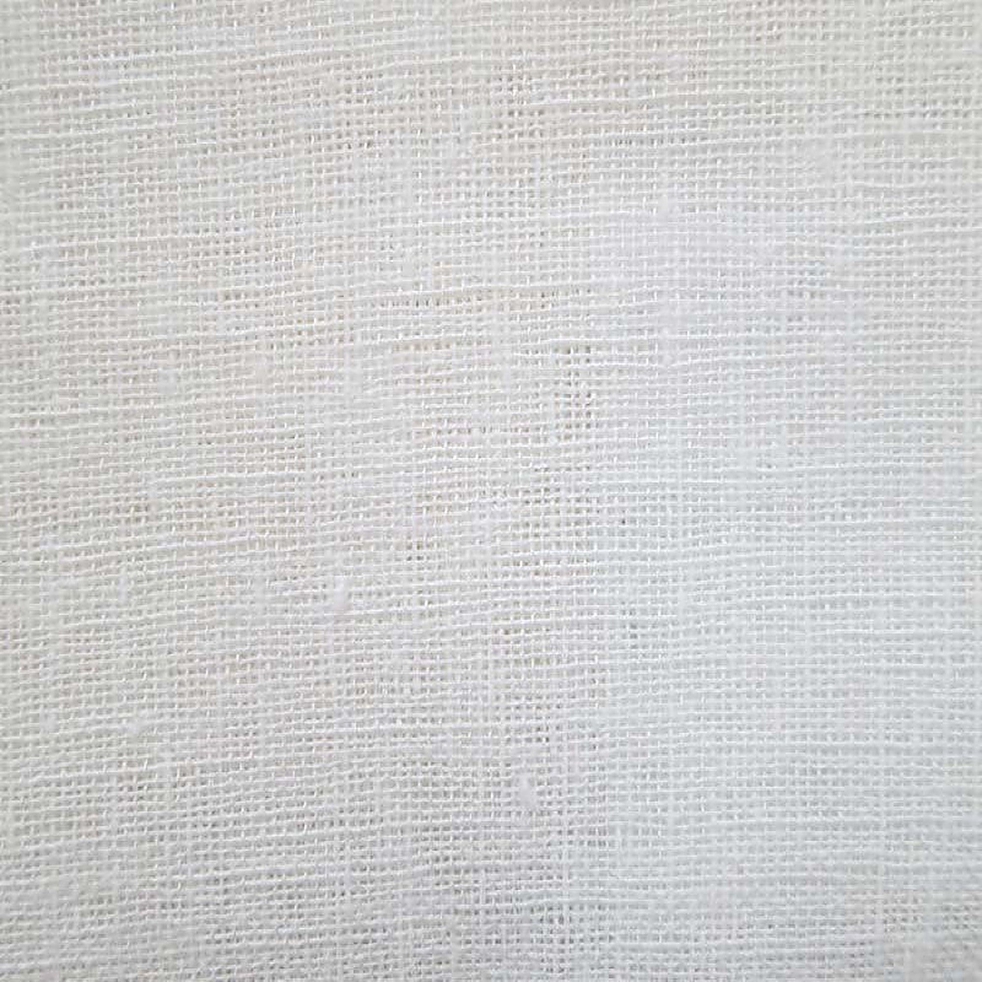 Tela Fabric in color White is a Solid Polyester Fabric pattern good for Drapery & Curtain Fabric
