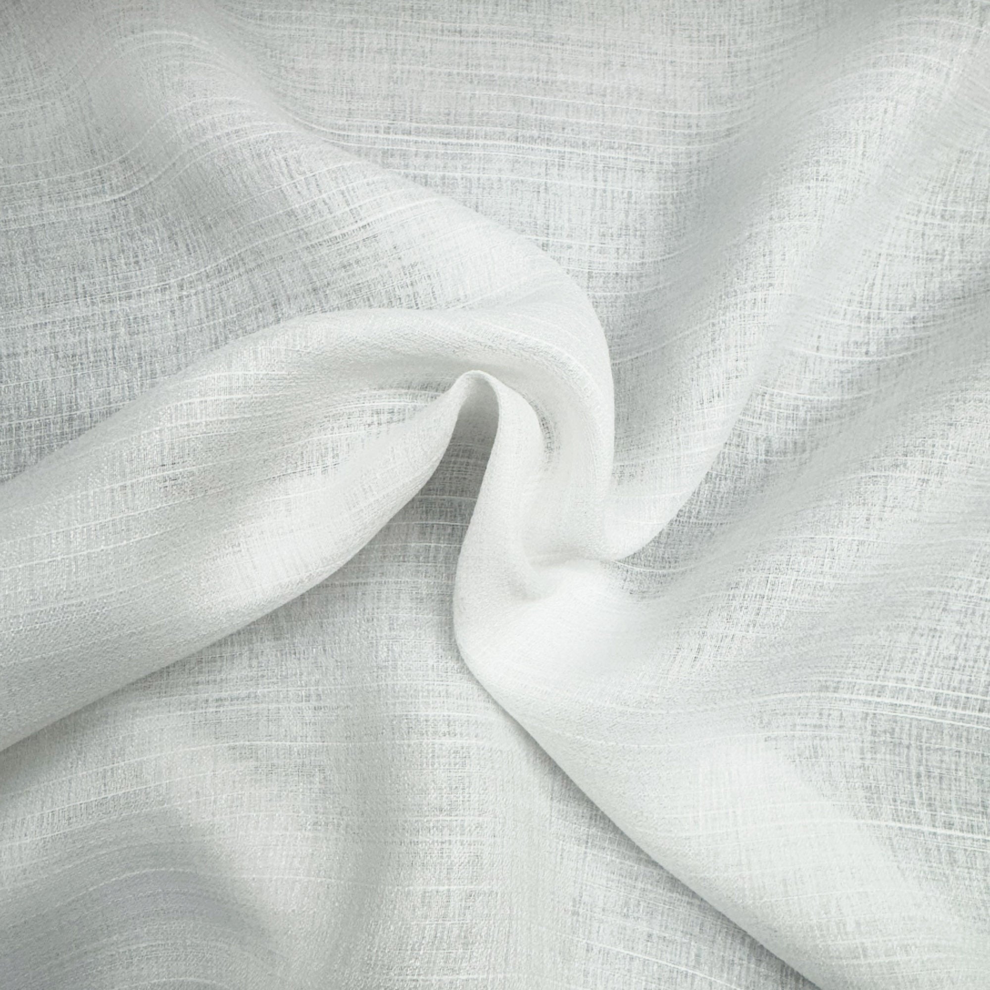 Tobey Fabric in color White is a Solid Sheer Fabric that is good for Drapery & Curtain Fabric