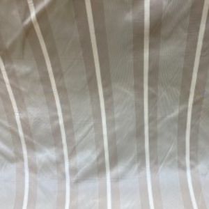 Tresse Fabric in color Latte is a Multi-Colored Stripe Silk Fabric pattern good for Drapery & Curtain Fabric