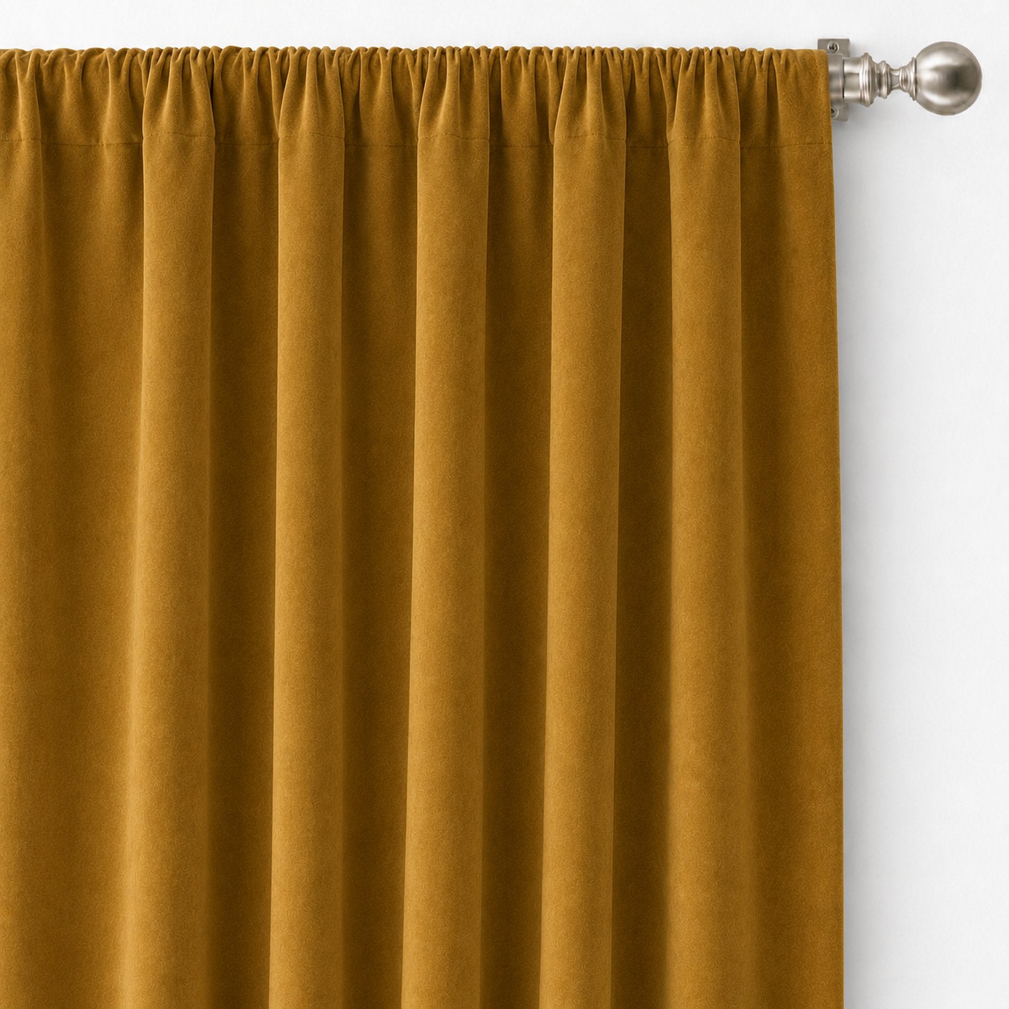 Tuscan Fabric | Solid Shiny Velvet Fabric | Drapery & Curtain Fabric and Upholstery Fabric