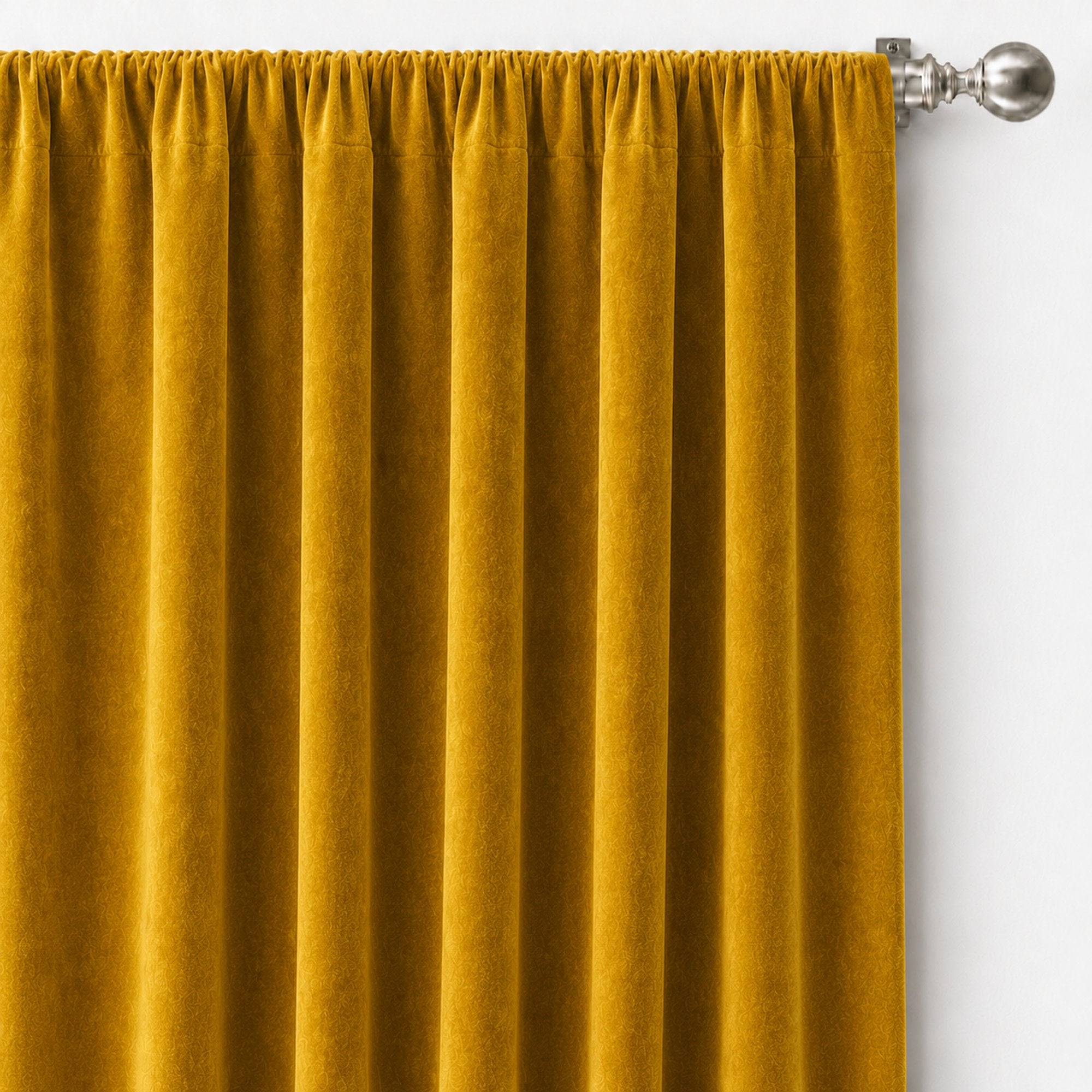 Tuscan Fabric | Solid Shiny Velvet Fabric | Drapery & Curtain Fabric and Upholstery Fabric