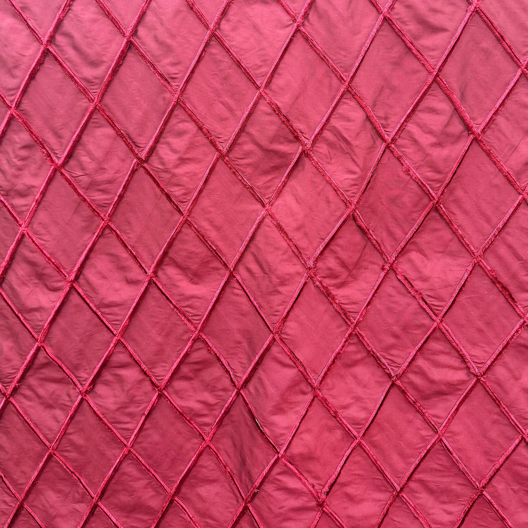 Venus Fabric | Diamond Geometric Silk Fabric | Drapery & Curtain Fabric