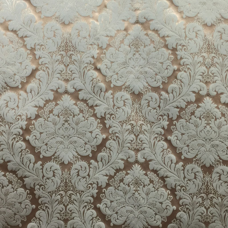 Versus Fabric | Floral Damask Silk Fabric | Drapery & Curtain Fabric