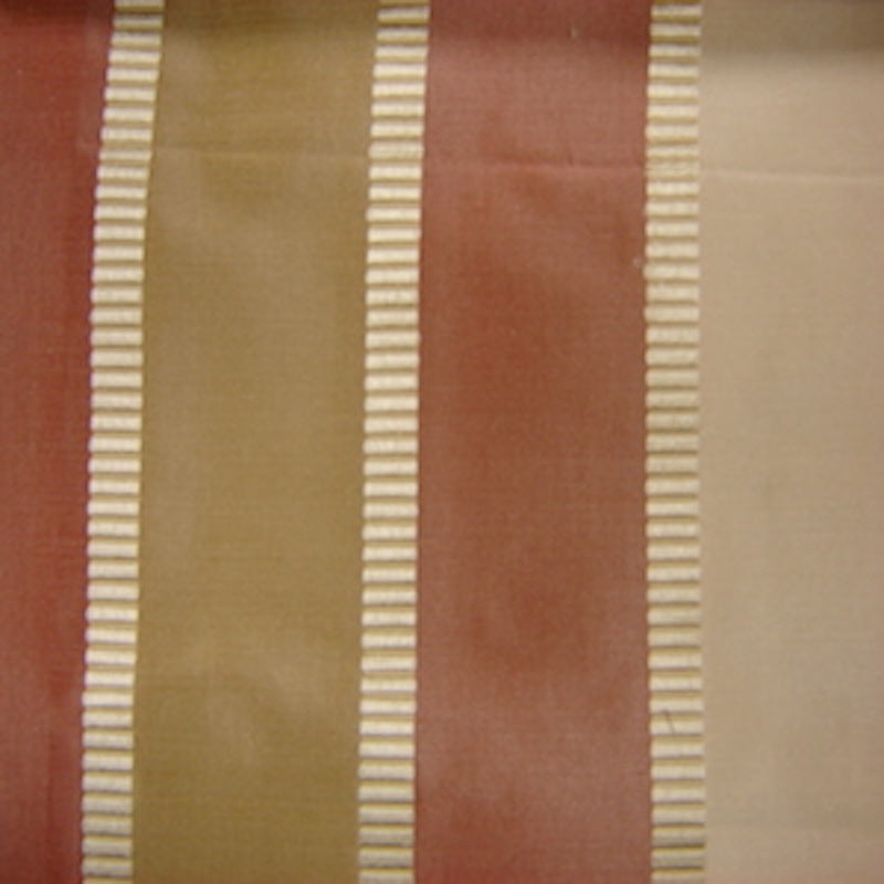 Viva Fabric | Multi-Colored Stripe Silk Fabric | Drapery & Curtain Fabric