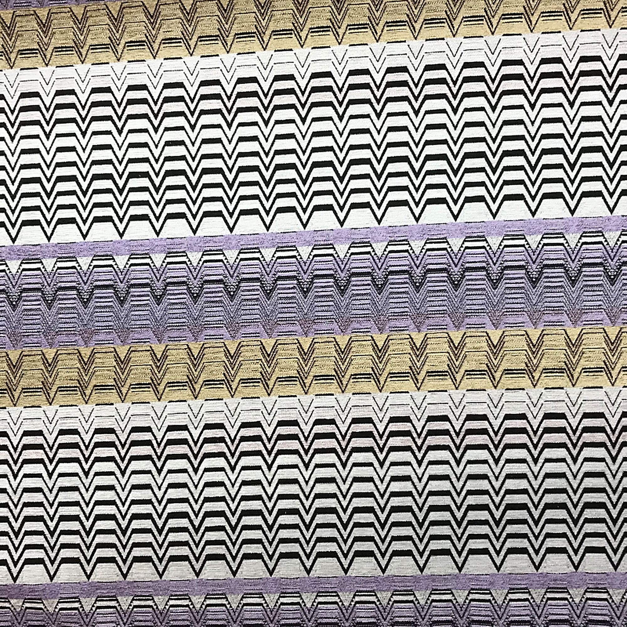 Westwood Fabric in color Sangria is a Multicolored Chevron Fabric pattern good for Upholstery Fabric
