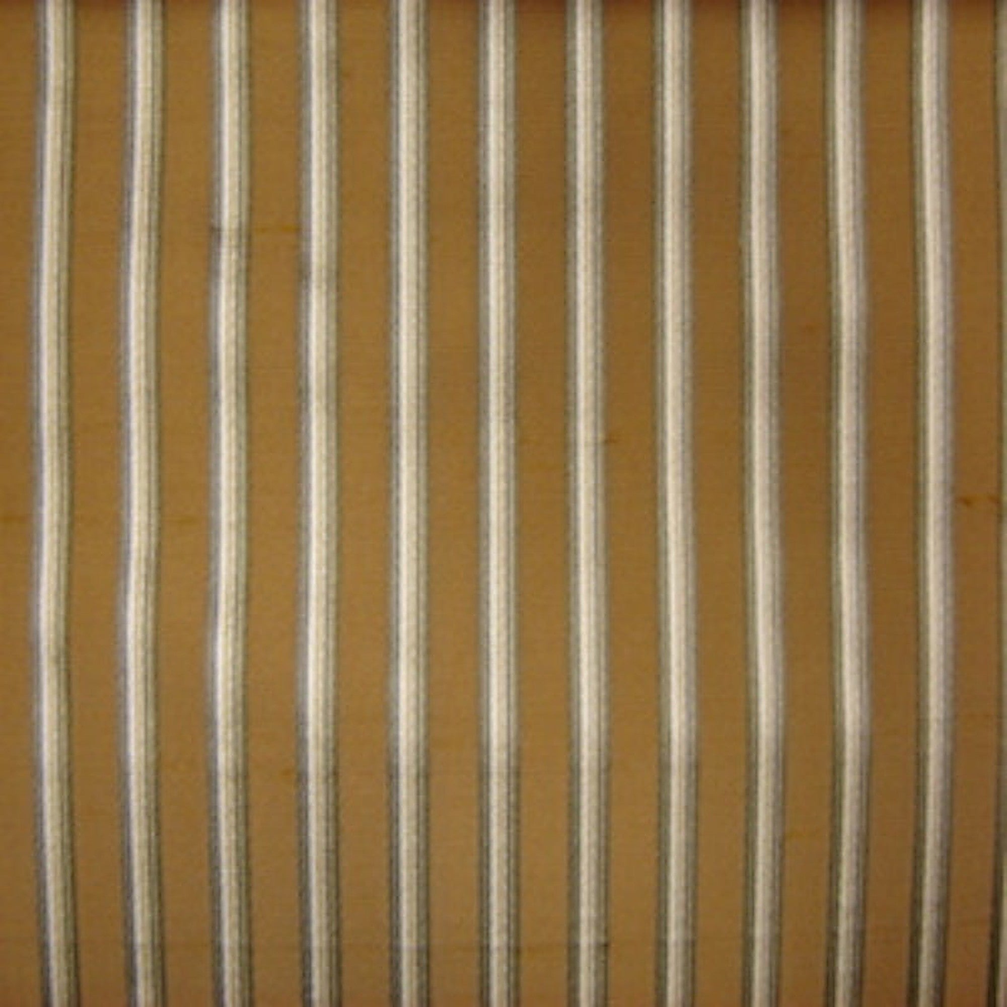 Zarela Fabric in color Copper is a Shiny Thin Stripe Silk Fabric pattern good for Drapery & Curtain Fabric
