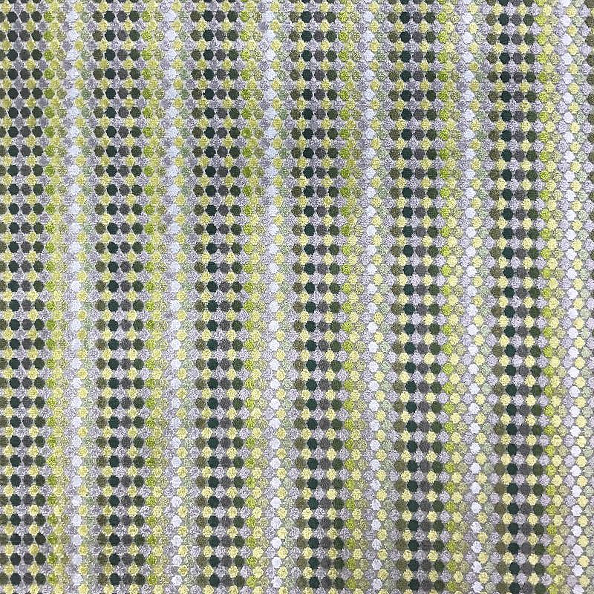 Angelo Fabric in color Olive is a Stripe Dotted Chenille Fabric pattern good for Upholstery Fabric