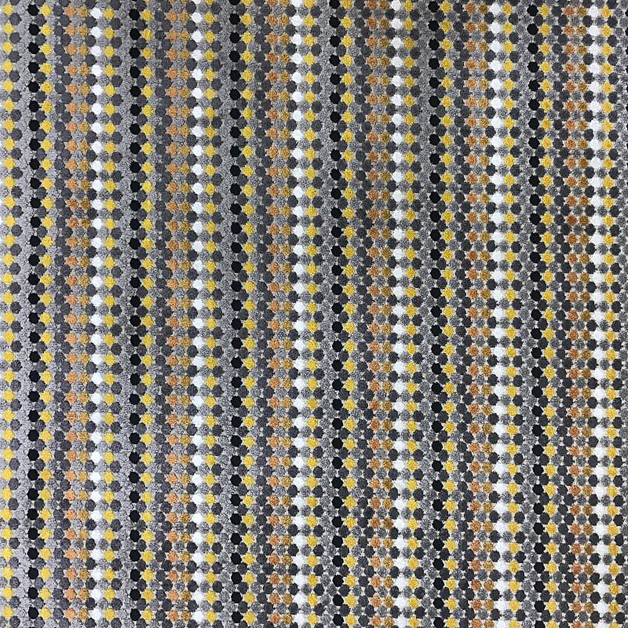 Angelo Fabric in color Honey is a Stripe Dotted Chenille Fabric pattern good for Upholstery Fabric
