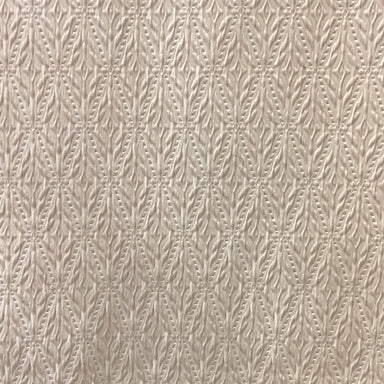 Anita Fabric in color Beige is a Floral Print Matelassé Fabric pattern good for Drapery & Curtain Fabric and Upholstery