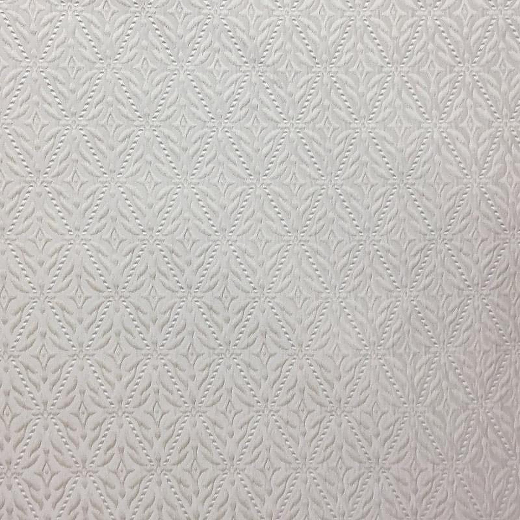 Anita Fabric in color Cream is a Floral Print Matelassé Fabric pattern good for Drapery & Curtain Fabric and Upholstery