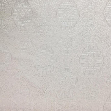 Antonia Fabric in color cream is a Large Scale Damask Matelassé Fabric pattern good for Drapery & Curtain Fabric and Upholstery 