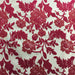 Aria Fabric in color Cerise is a Floral Chenille Fabric pattern good for  Drapery & Curtain Fabric and Upholstery