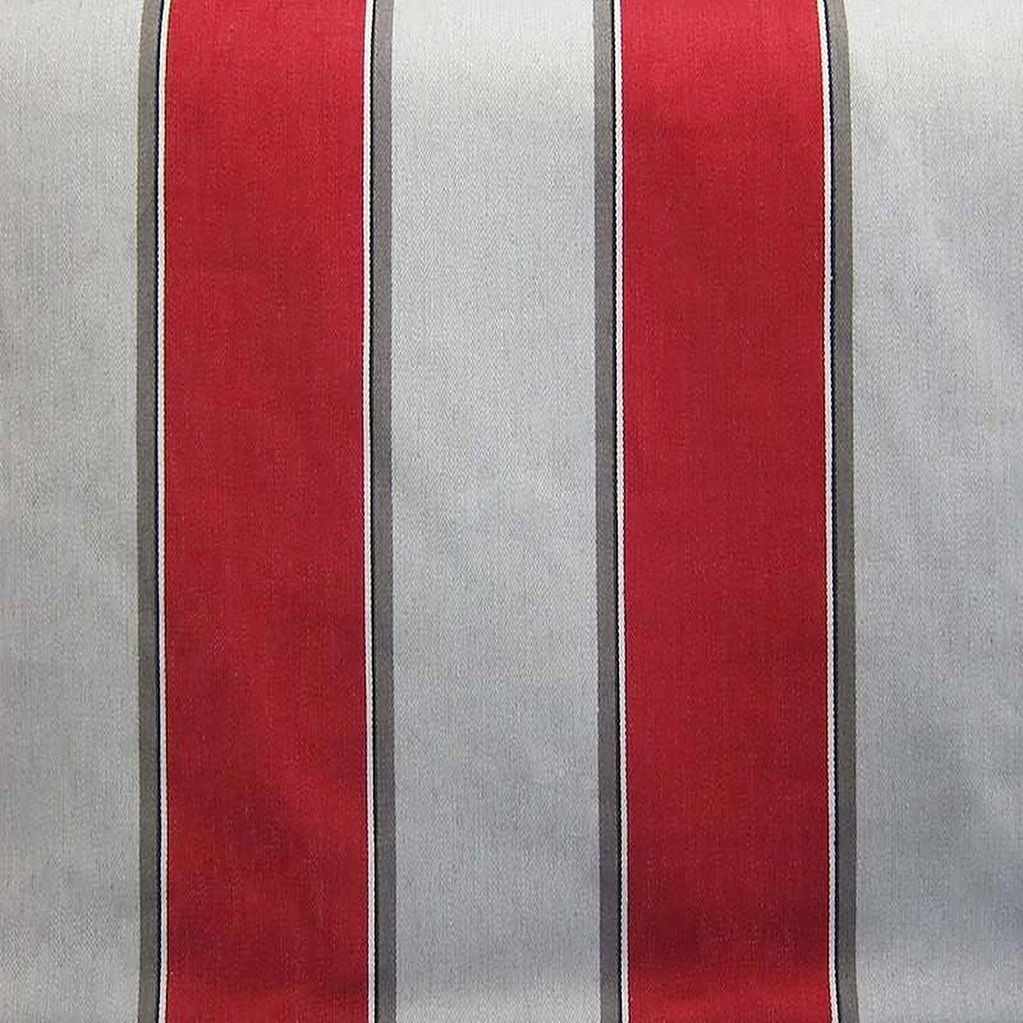 Armin Fabric in color Cranberry is a  Striped Linen Look Fabric pattern good for Drapery & Curtain Fabric and Upholstery