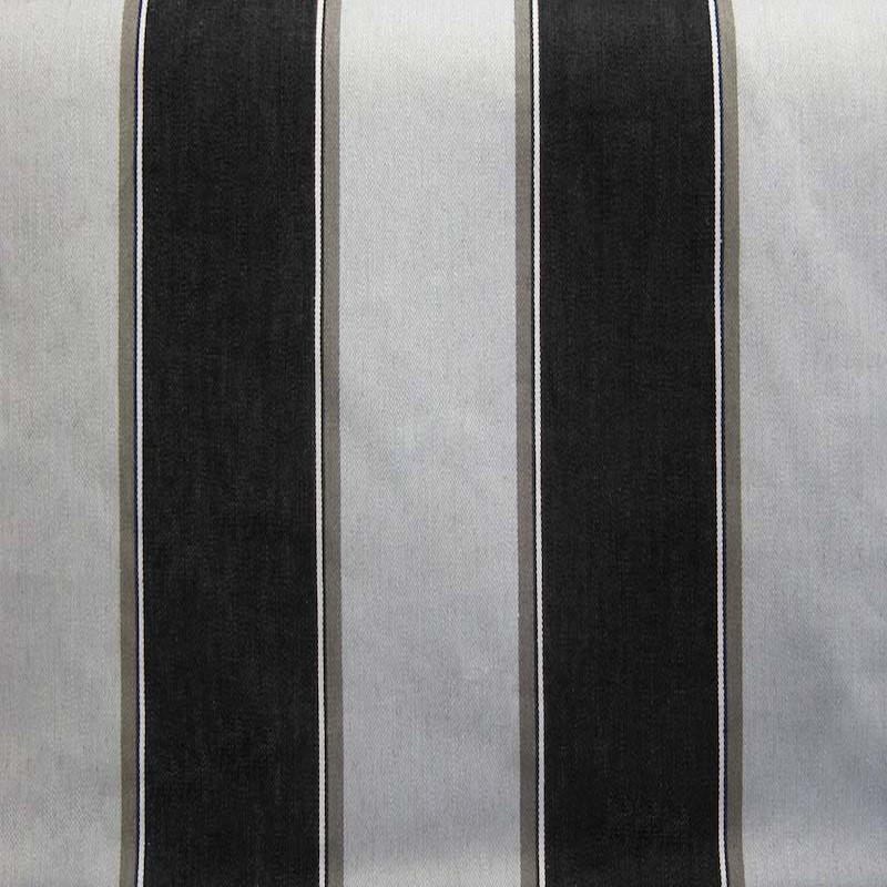 Armin Fabric in color Ebony is a  Striped Linen Look Fabric pattern good for Drapery & Curtain Fabric and Upholstery