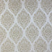 Ashley Fabric in color Beige is a Large Metallic Damask Fabric pattern good for Drapery & Curtain Fabric