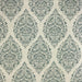 Ashley Fabric in color Spa is a Large Metallic Damask Fabric pattern good for Drapery & Curtain Fabric