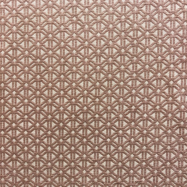 Athena Fabric in color Blush is a Small Scale Geometric Chenille Fabric pattern good for Drapery & Curtain Fabric and Upholstery Fabric