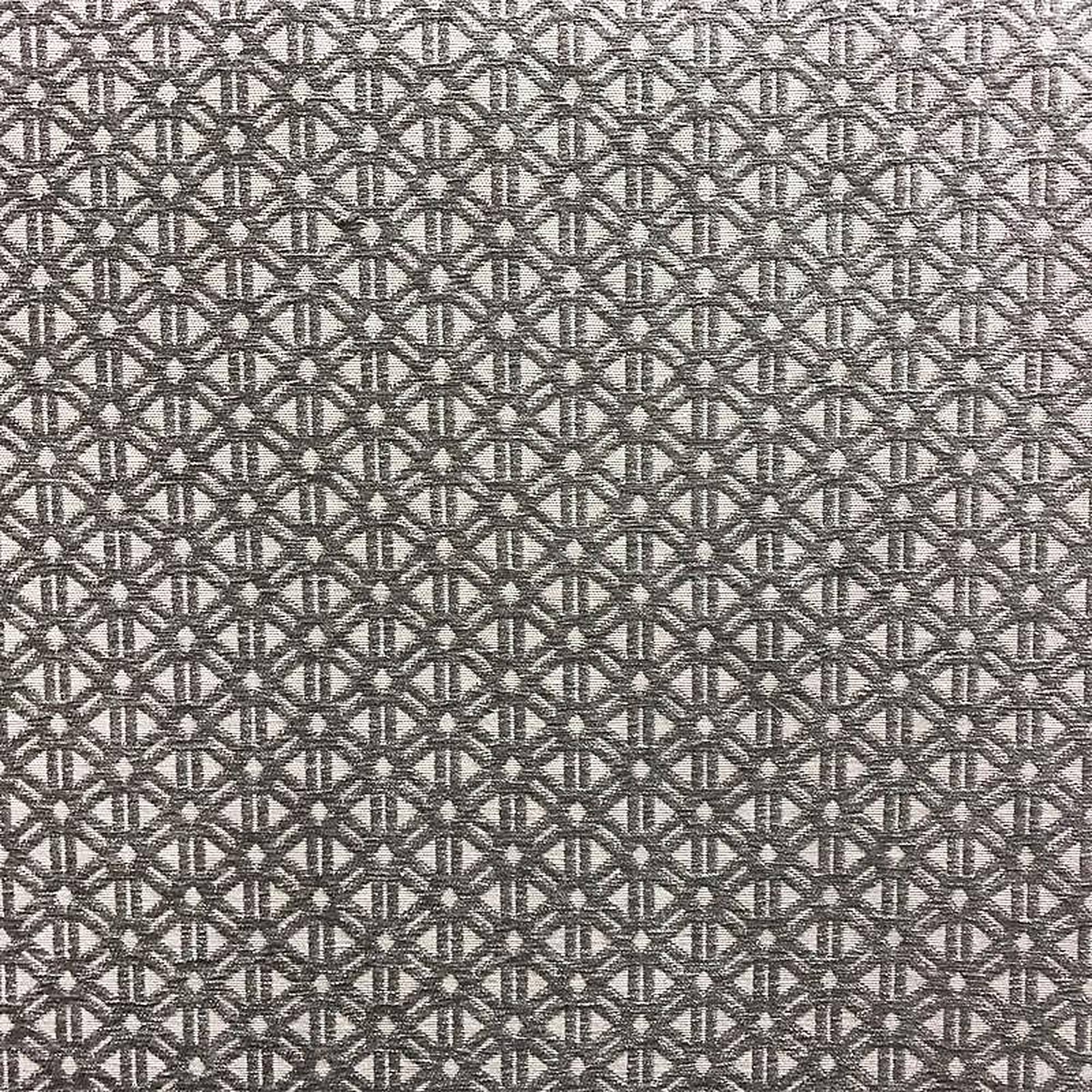 Athena Fabric in color Silver is a Small Scale Geometric Chenille Fabric pattern good for Drapery & Curtain Fabric and Upholstery Fabric