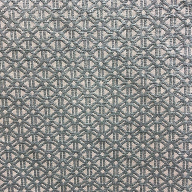 Athena Fabric in color Sky is a Small Scale Geometric Chenille Fabric pattern good for Drapery & Curtain Fabric and Upholstery Fabric
