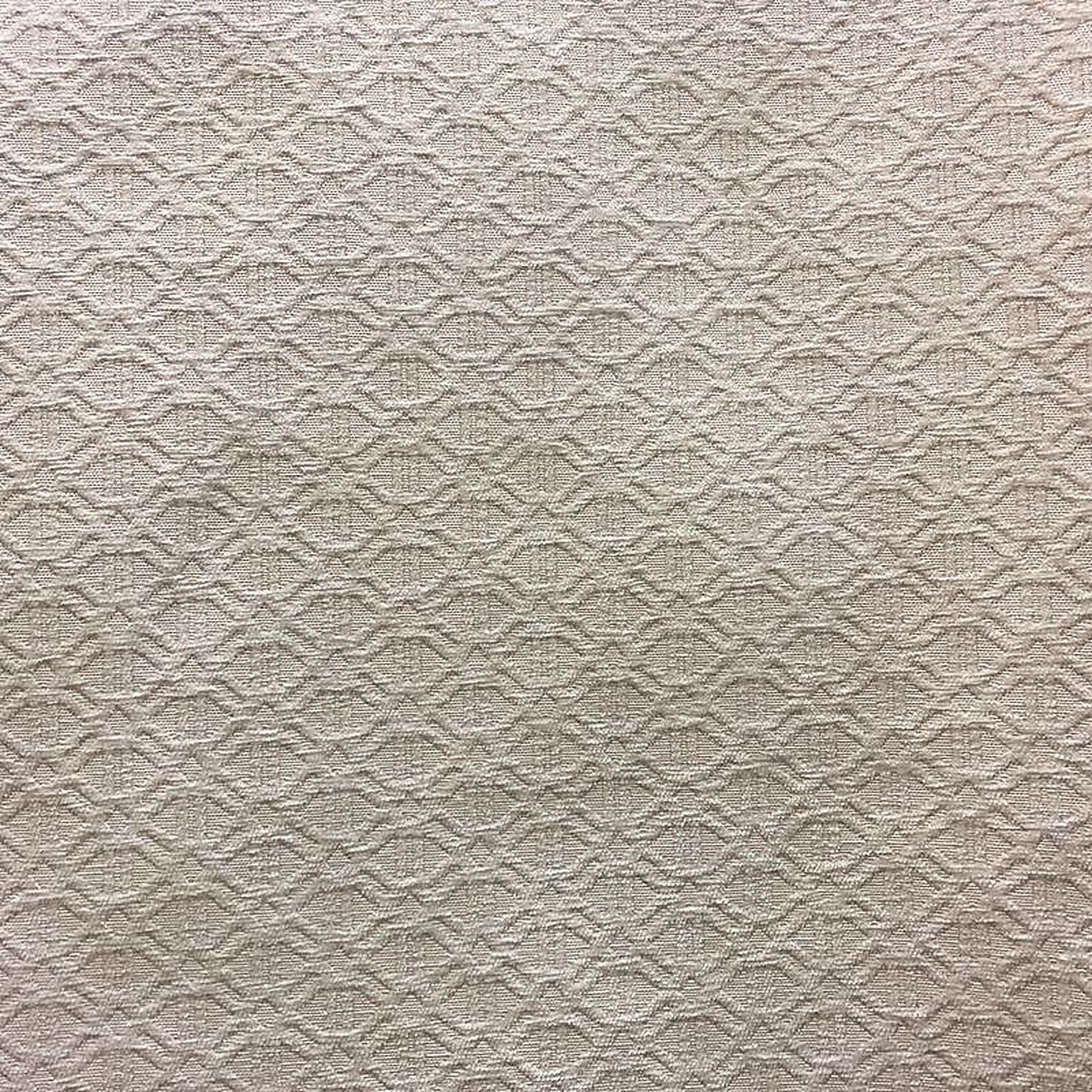 Athena Fabric in color White is a Small Scale Geometric Chenille Fabric pattern good for Drapery & Curtain Fabric and Upholstery Fabric