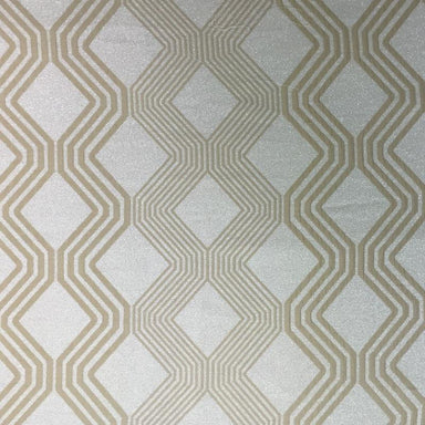 Aubrey Fabric in color Beige is a Modern Geometric Pattern Fabric pattern good for Drapery & Curtain Fabric