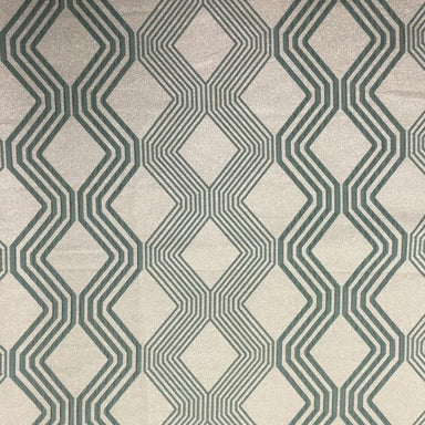 Aubrey Fabric in color Spa is a Modern Geometric Pattern Fabric pattern good for Drapery & Curtain Fabric