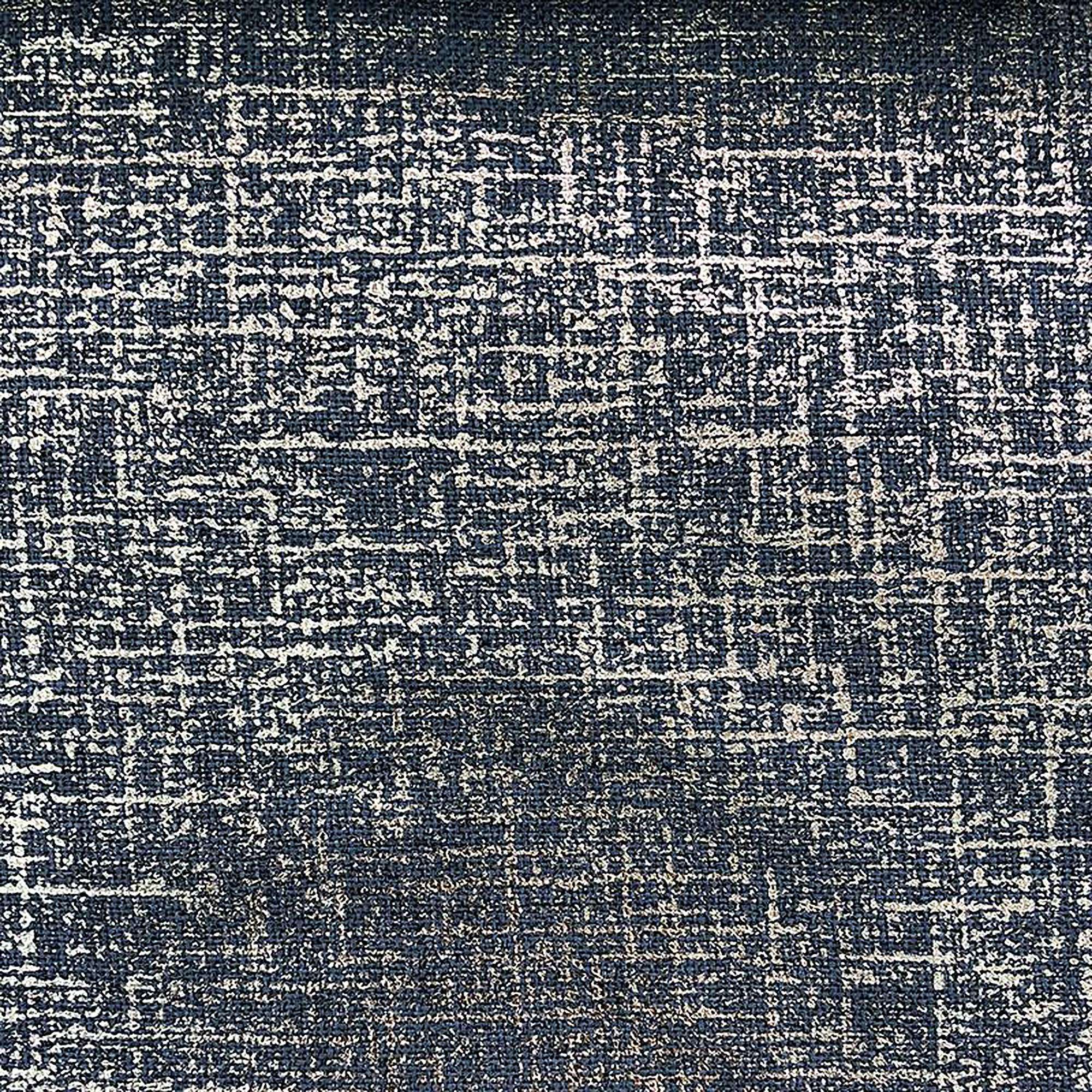 Axel Fabric in color Denim is a Metallic Linen Look Fabric pattern good for  Drapery & Curtain Fabric