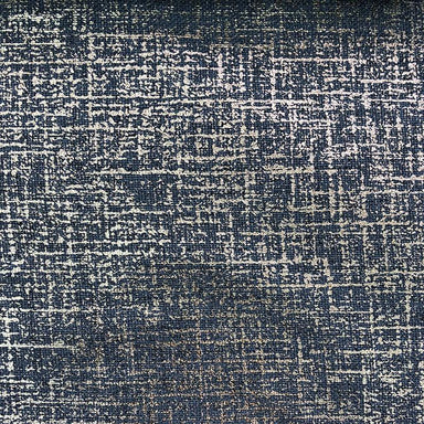 Axel Fabric in color Denim is a Metallic Linen Look Fabric pattern good for  Drapery & Curtain Fabric