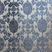 Barneys Fabric in color Charcoal is a Damask Chenille Fabric pattern good for Drapery & Curtain Fabric and Upholstery Fabric