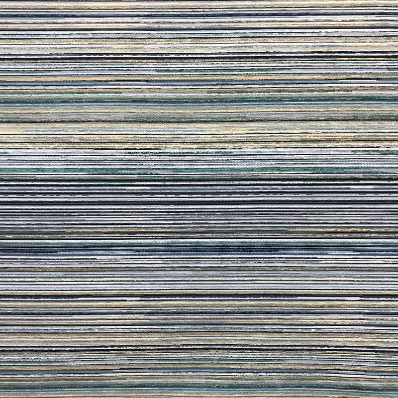 Beckham Fabric in color Aquamarine is a Multicolor Striped Chenille Fabric pattern good for Upholstery Fabric