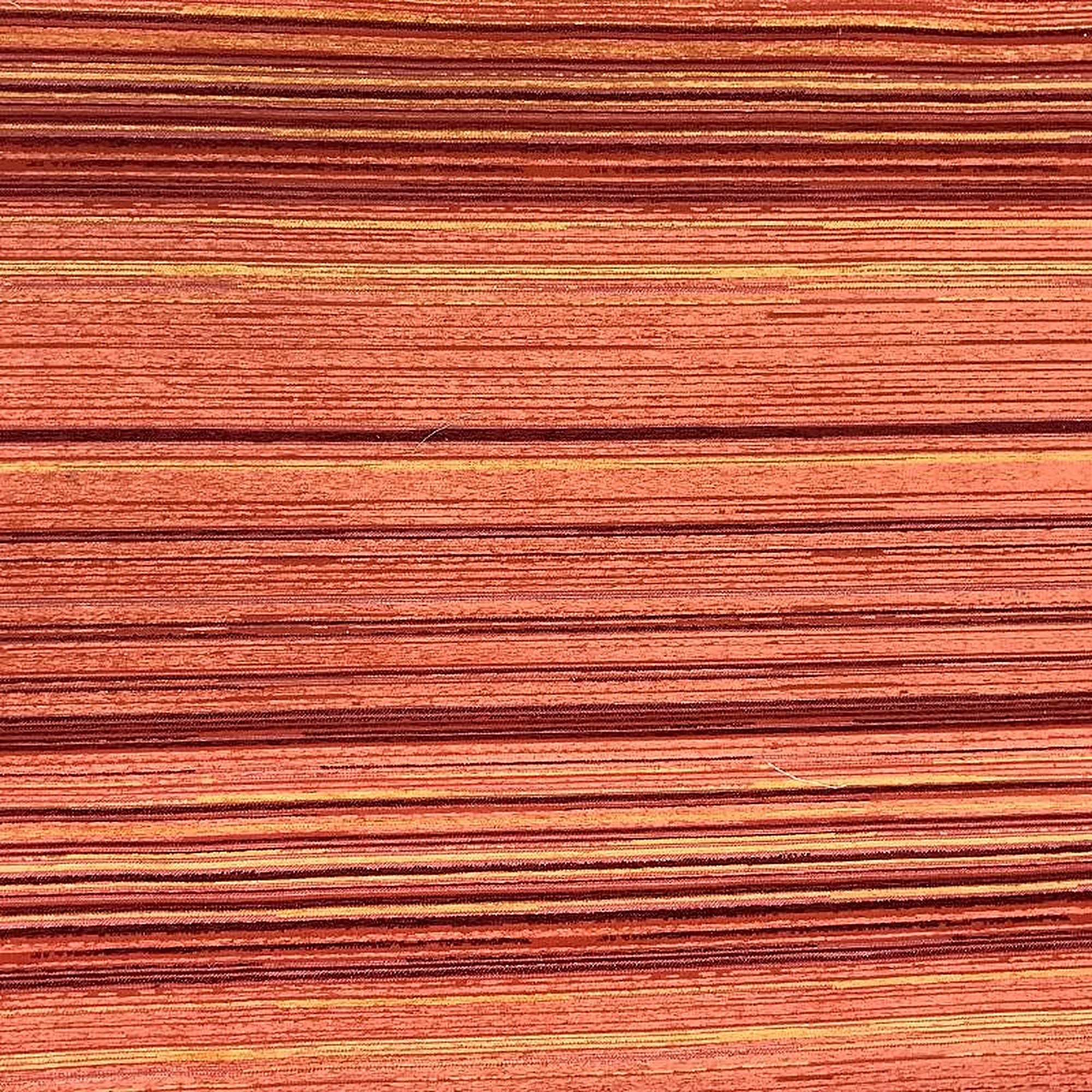 Beckham Fabric in color Tangerine is a Multicolor Striped Chenille Fabric pattern good for Upholstery Fabric
