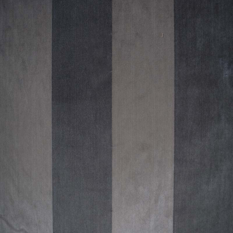 Bottega Fabric in color Charcoal is a Striped Velvet Fabric pattern good for Drapery & Curtain Fabric and Upholstery Fabric
