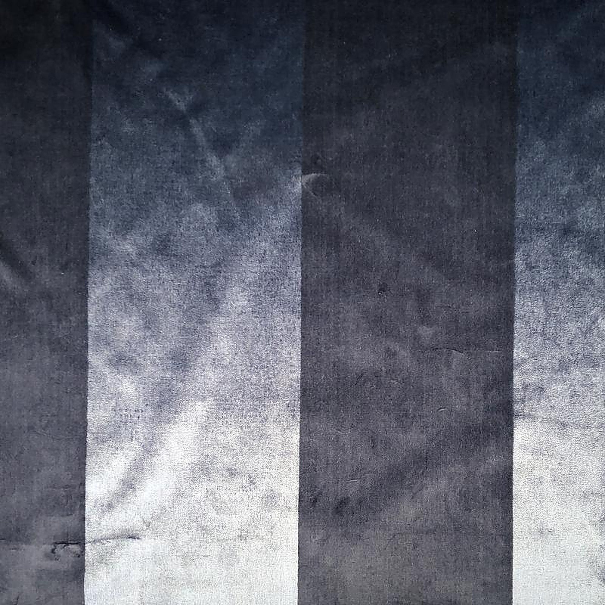 Bottega Fabric in color Midnight is a Striped Velvet Fabric pattern good for Drapery & Curtain Fabric and Upholstery Fabric