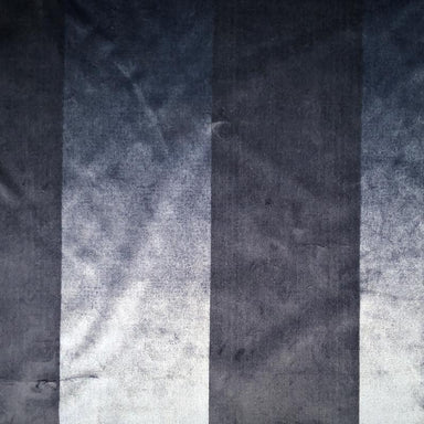 Bottega Fabric in color Midnight is a Striped Velvet Fabric pattern good for Drapery & Curtain Fabric and Upholstery Fabric