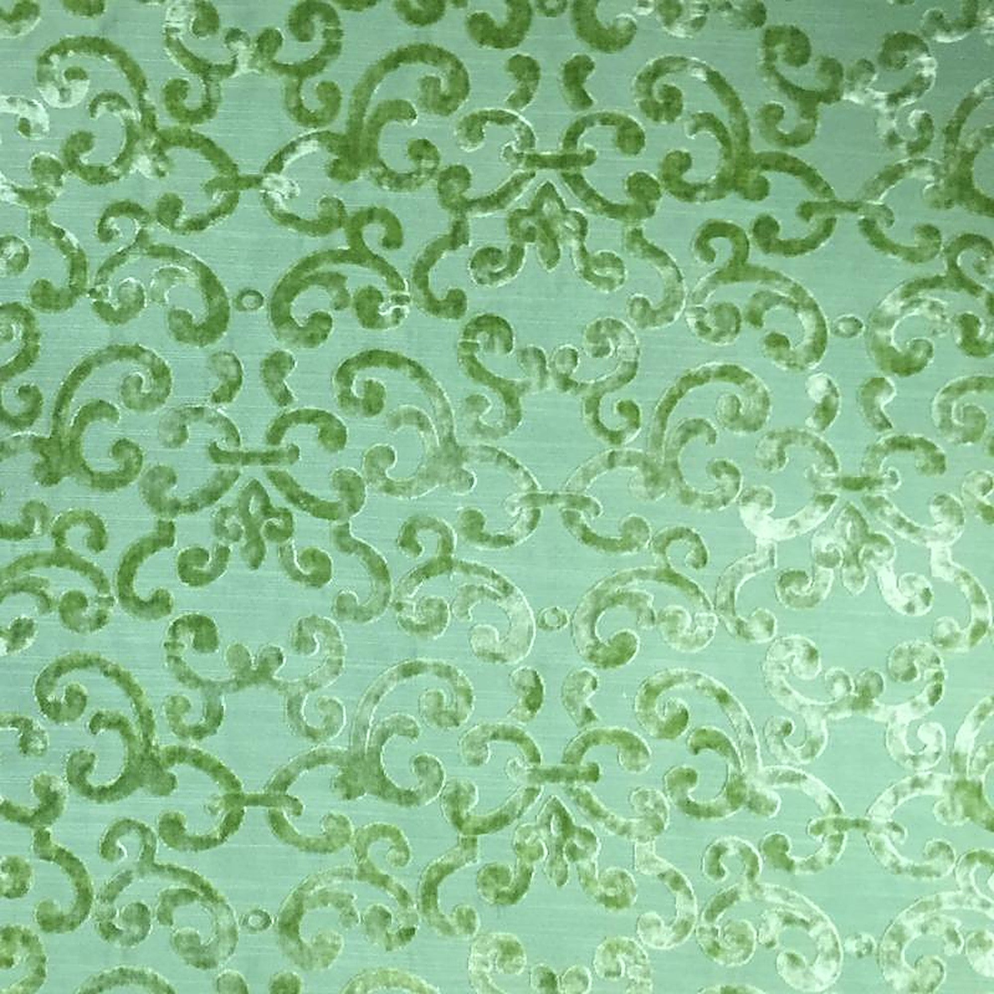 Brianna Fabric in color Apple is a Floral Velvet Fabric pattern good for Drapery & Curtain Fabric and Upholstery Fabric
