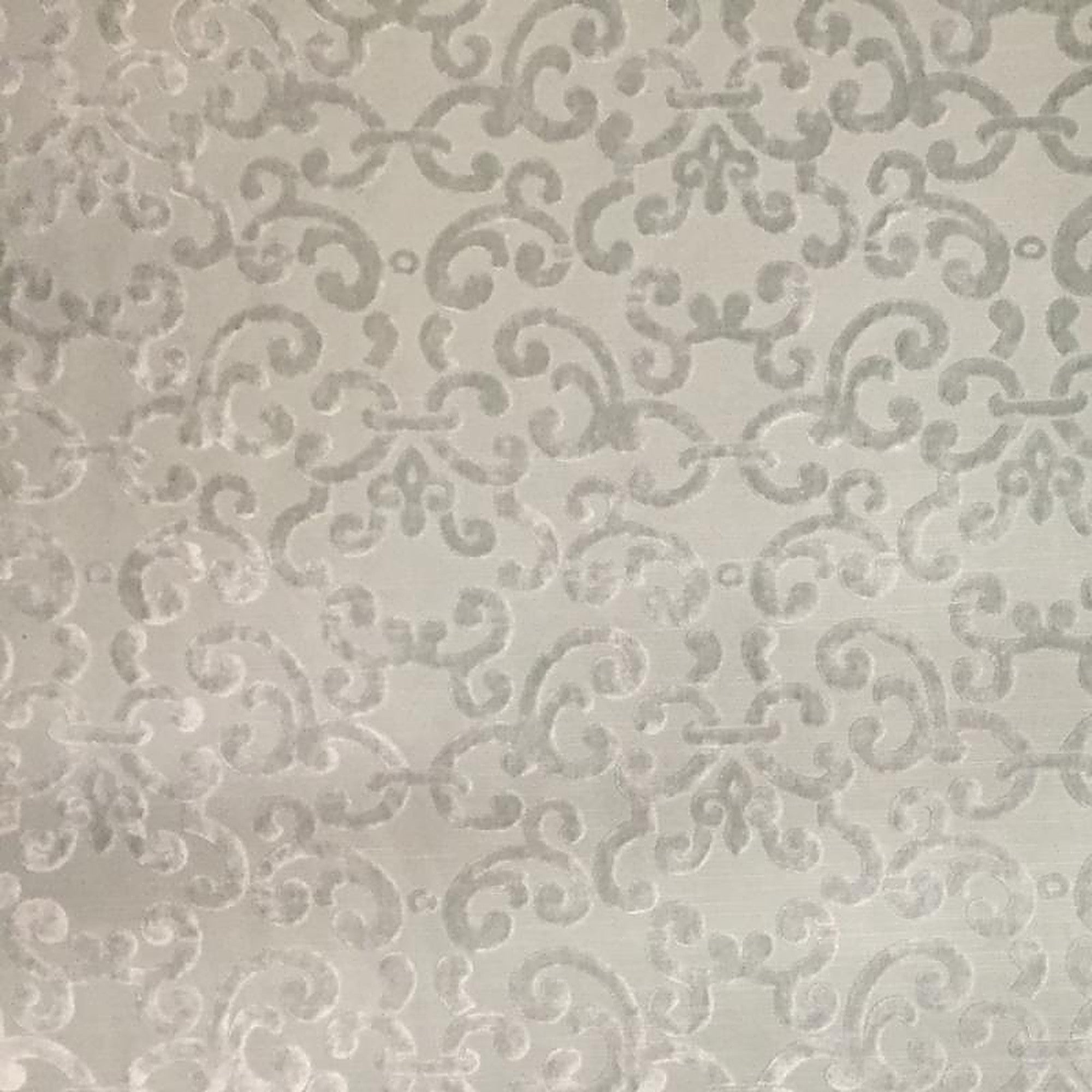 Brianna Fabric in color Seaspray is a Floral Velvet Fabric pattern good for Drapery & Curtain Fabric and Upholstery Fabric