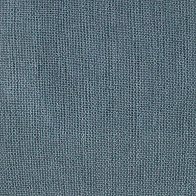 Calla fabric in color Blue showcasing fabric solid 100% linen upholstery fabric & drapery & curtain fabric.