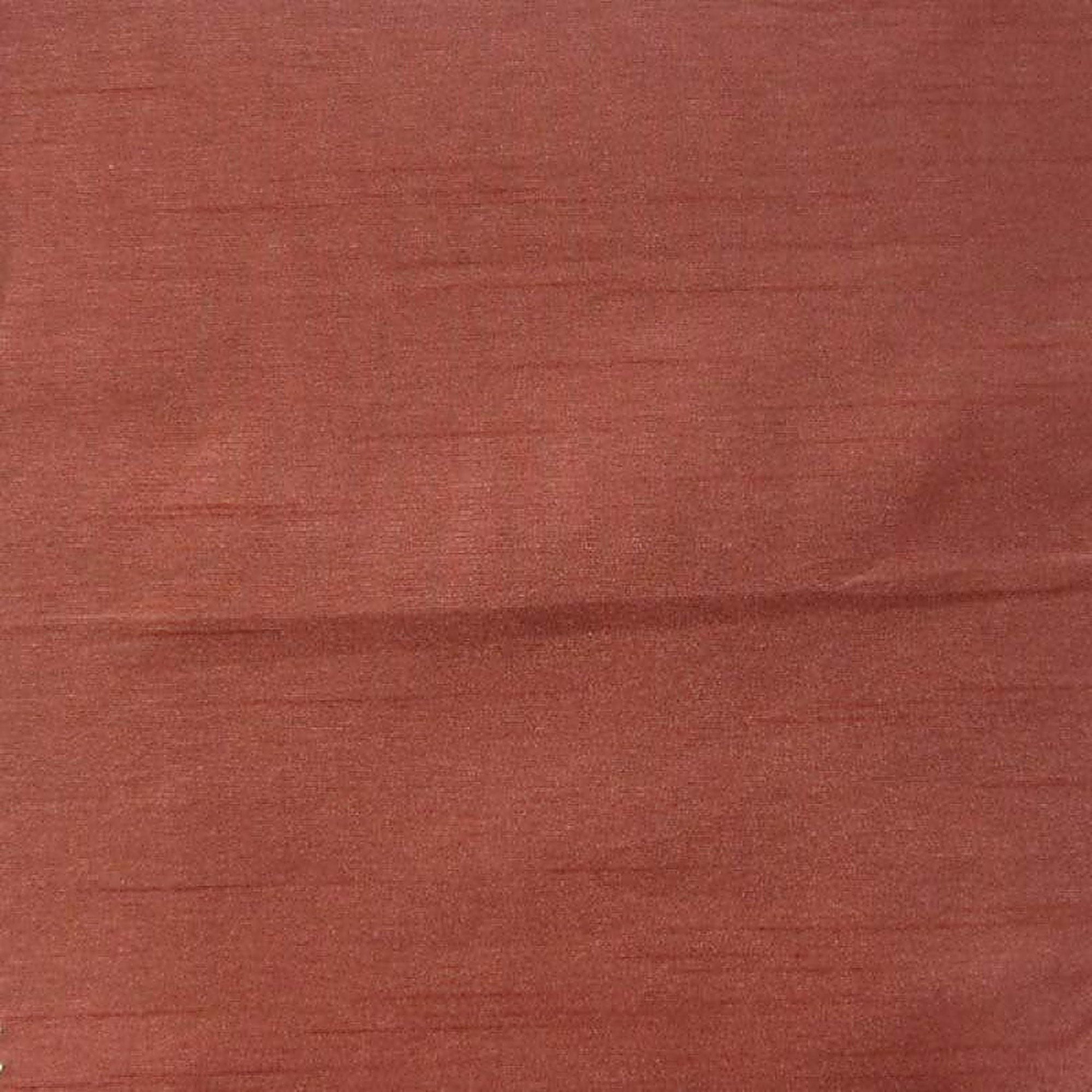 Caprice fabric in color Brick showcasing fabric solid faux silk drapery & curtain fabric.