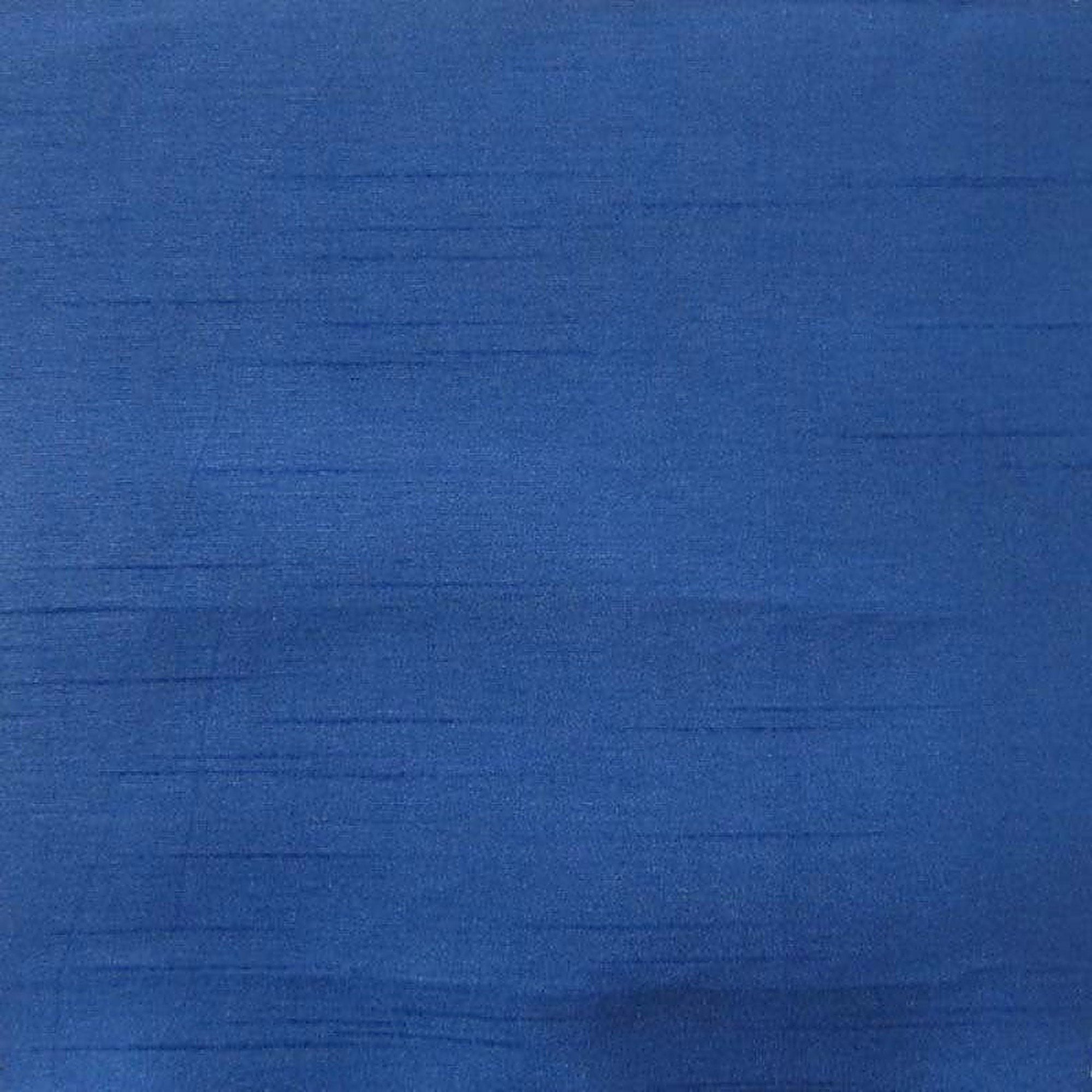 Caprice fabric in color Indigo showcasing fabric solid faux silk drapery & curtain fabric.