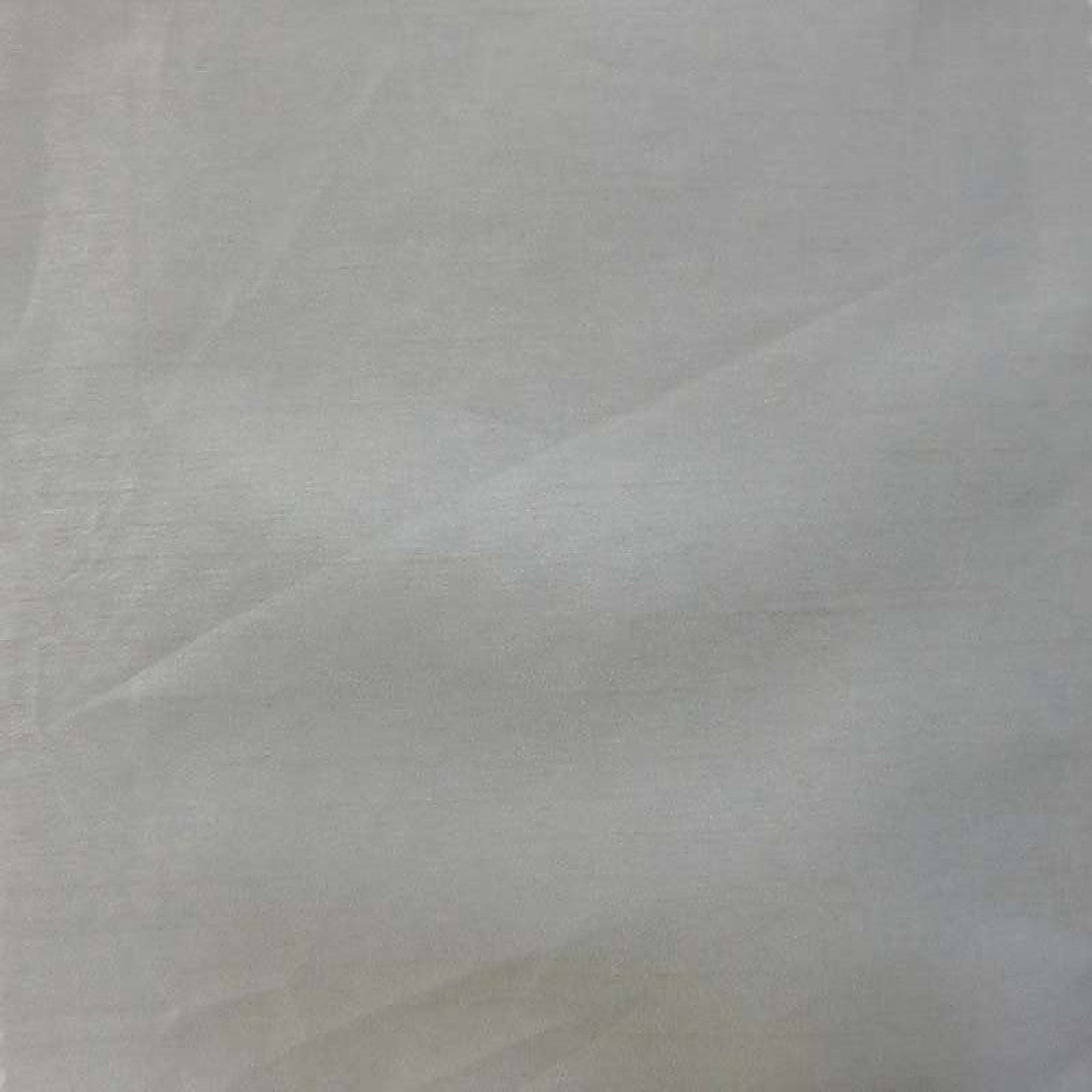 Caprice fabric in color Silver showcasing fabric solid faux silk drapery & curtain fabric.