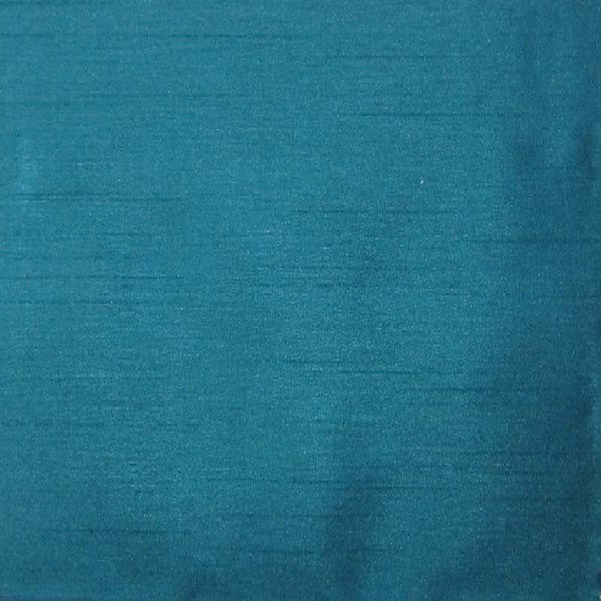 Caprice fabric in color Jade showcasing fabric solid faux silk drapery & curtain fabric.