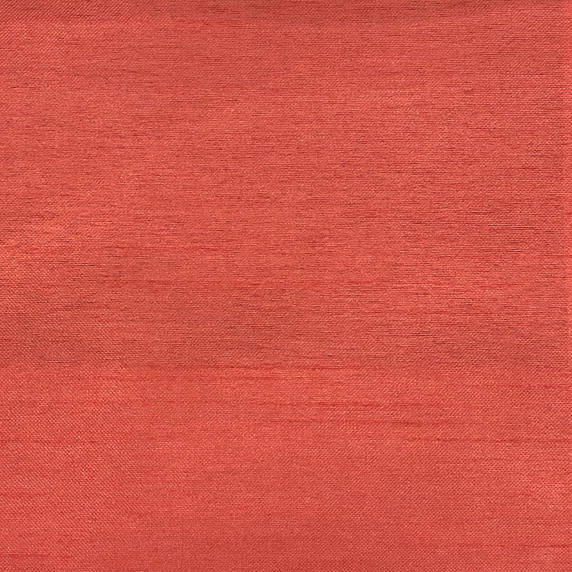Caprice fabric in color Cayenne showcasing fabric solid faux silk drapery & curtain fabric.