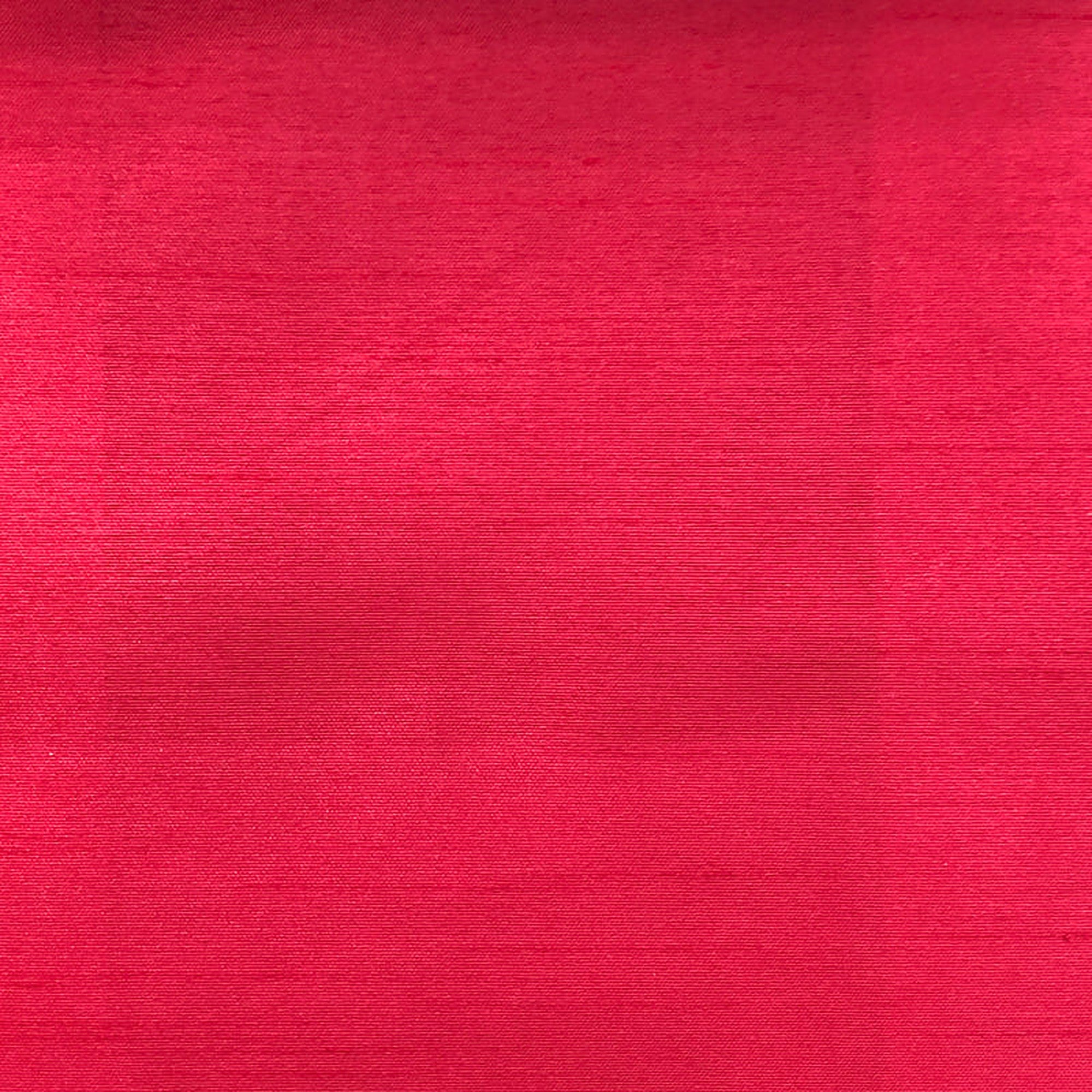 Caprice fabric in color Crimson showcasing fabric solid faux silk drapery & curtain fabric.