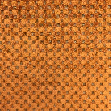 Cavalli Fabric in color Orange is a Dotted Metallic Velvet Fabric pattern good for Drapery & Curtain Fabric and Upholstery Fabric