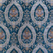 Ceasar Fabric in color Jade is a Floral Damask Chenille Fabric pattern good for Drapery & Curtain Fabric and Upholstery Fabric