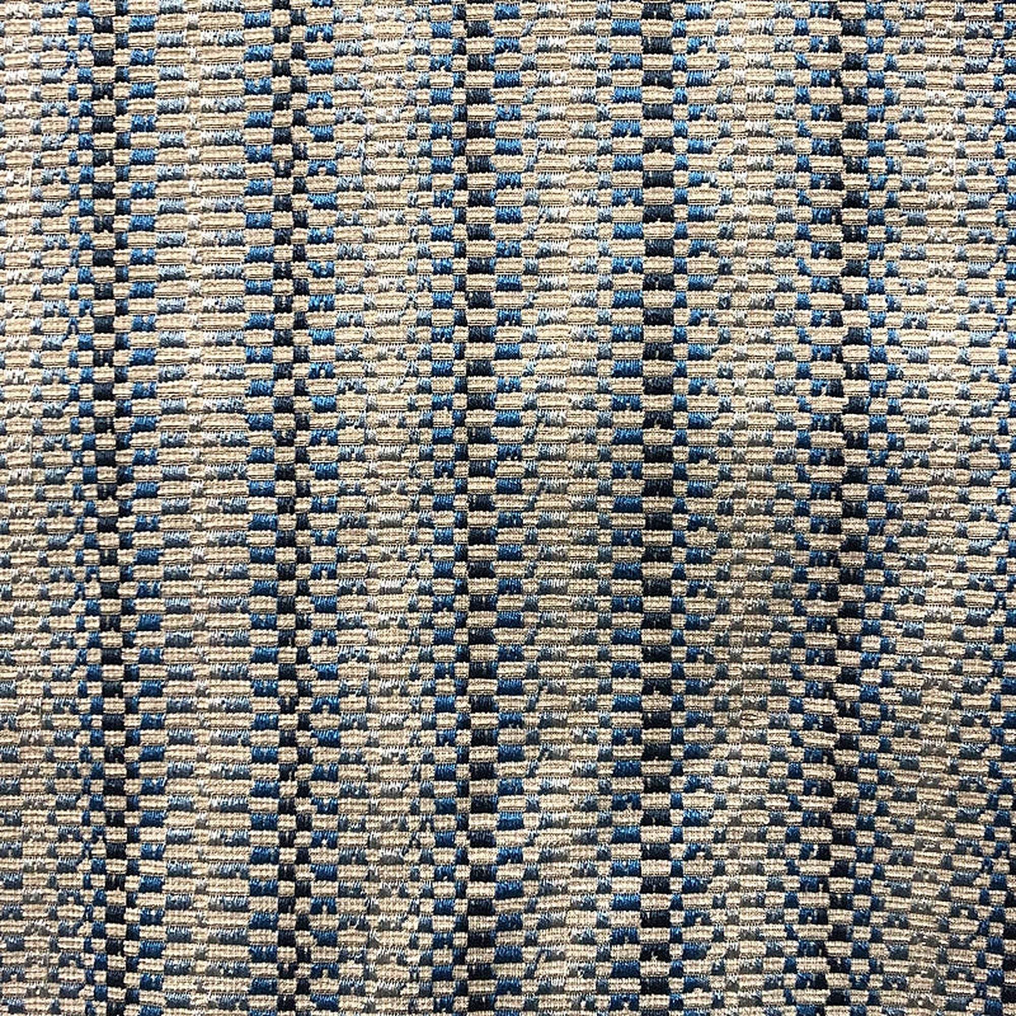 Circus Fabric in color Ocean is a Striped Abstract Pattern Fabric pattern good for Drapery & Curtain Fabric and Upholstery Fabric