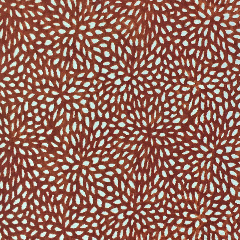 Codes Fabric in color Orange is a Abstract Velvet Fabric pattern good for Drapery & Curtain Fabric and Upholstery Fabric
