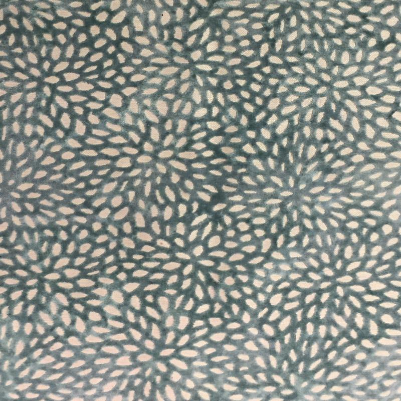 Codes Fabric in color Spa is a Abstract Velvet Fabric pattern good for Drapery & Curtain Fabric and Upholstery Fabric
