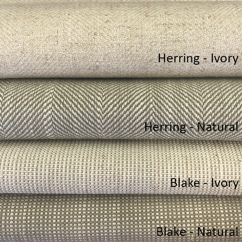 Blake Fabric | Textured Solid Linen Look
