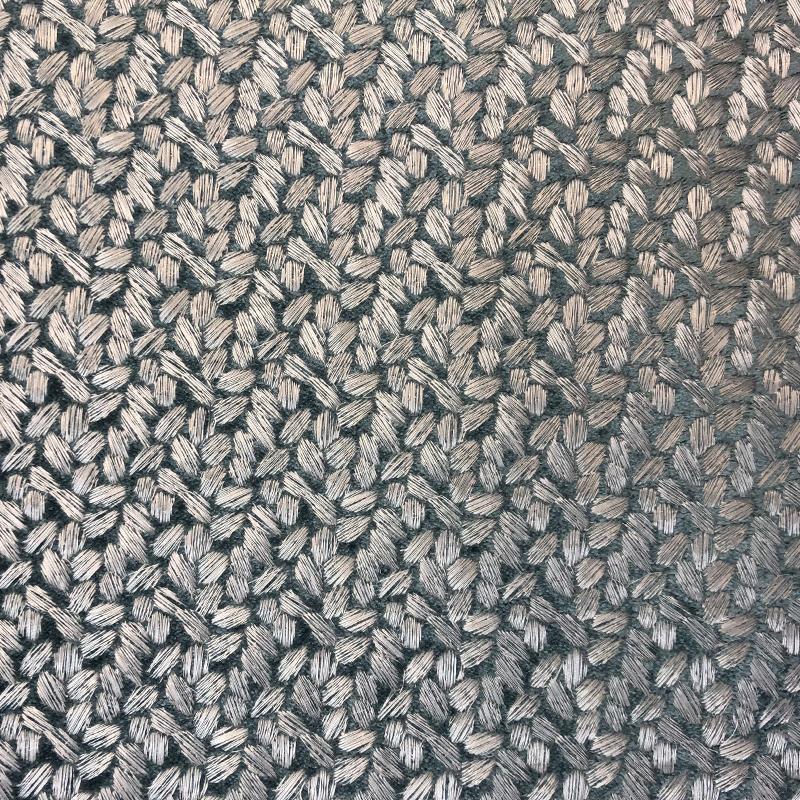 Cruze Fabric in color Spa Abstract Embroidered Velvet Fabric pattern good for Drapery & Curtain Fabric and Upholstery Fabric